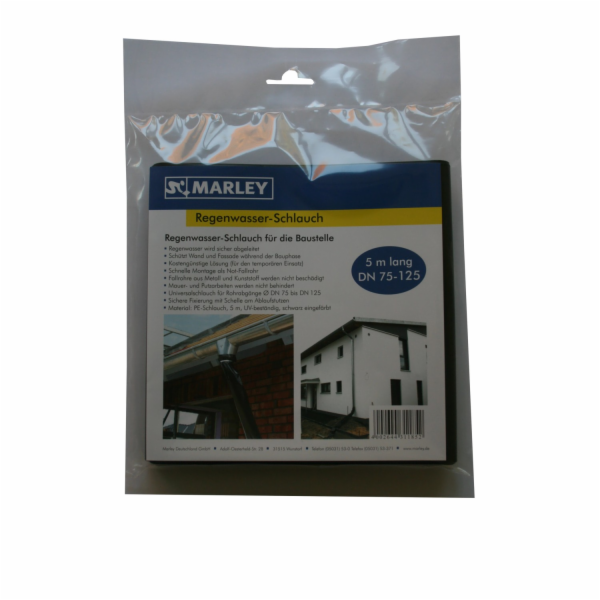 Hadice na dešťovou vodu Marley DN 75 - DN 125 černá 5 m