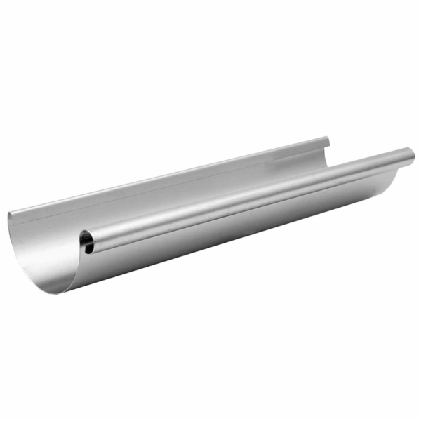 Hliníkový okap RG 75 z přírodního materiálu, 2 m