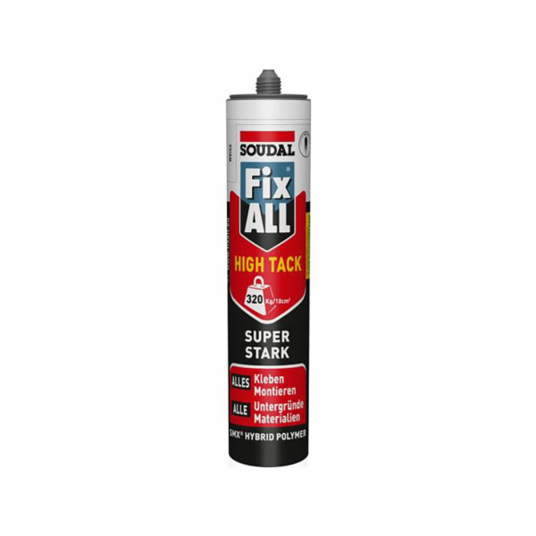 Hybridní lepidlo Soudal Fix All High Tack bílé 420 g