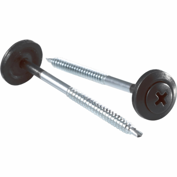 Ondulinové šrouby, černé, pro podkladové asfaltové vlnité...