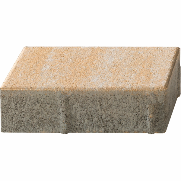 Obdélníkové dlažební kostky, beton a pískovec, 20 cm x 10...