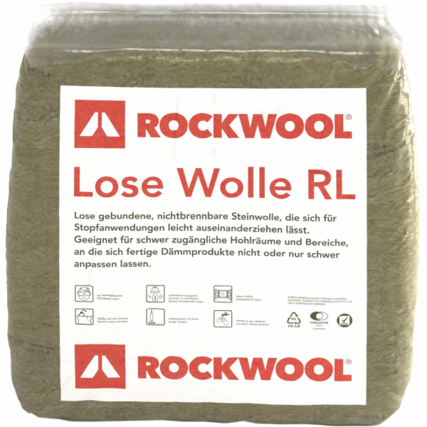 Rockwool sypká výplňová vlna 30 l