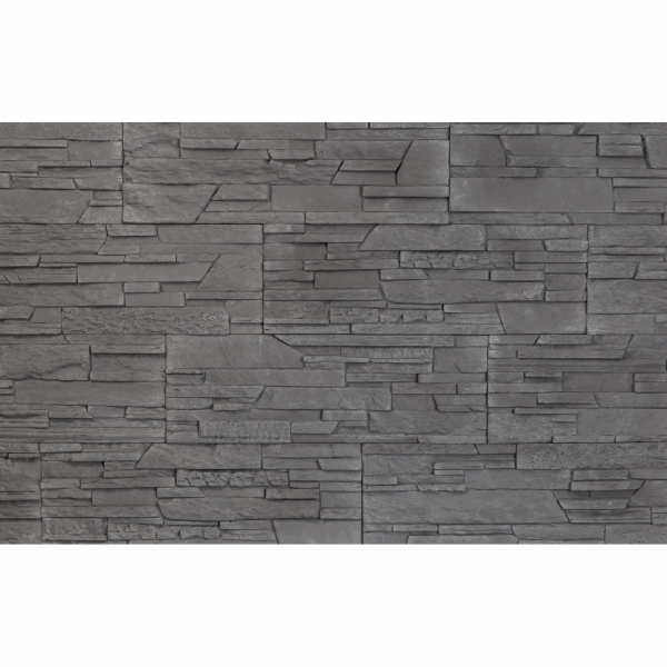 Obkladová cihla Stegu Antalya 2 šedá 13 cm x 38,5 cm