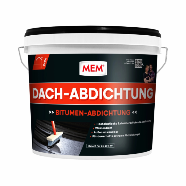 Těsnicí prostředek na střechy MEM 12 l