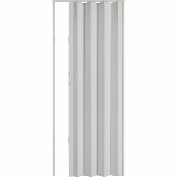 Skládací dveře 82 cm x 203 cm, jasanově bílá