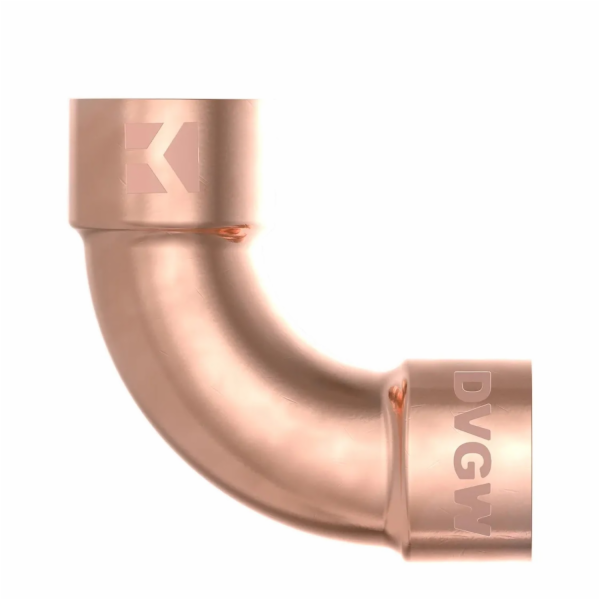 Kirchhoff ohyb 90° 15 mm 2 pouzdra prázdná