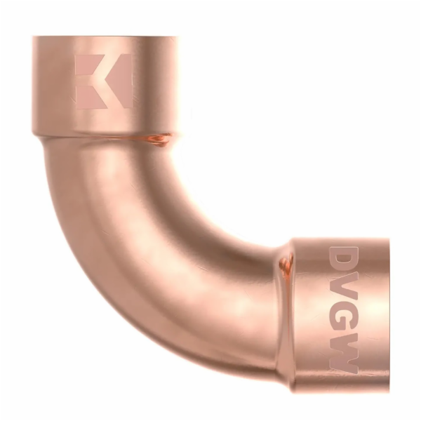 Kirchhoff ohyb 90° 22 mm 2 pouzdra prázdná