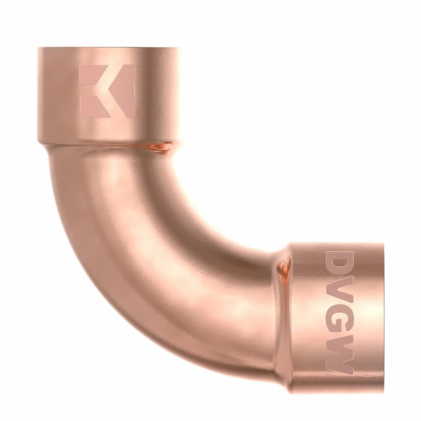 Kirchhoff ohyb 90° 18 mm 2 pouzdra prázdné