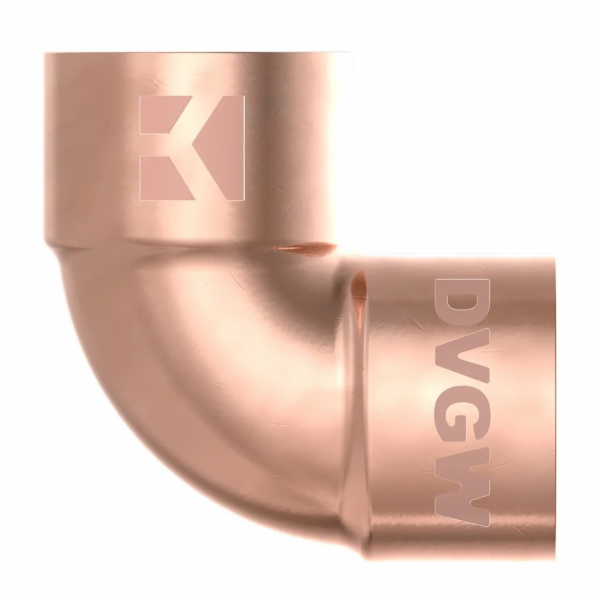 Kirchhoff úhelník 90° 22 mm 2 prázdné objímky