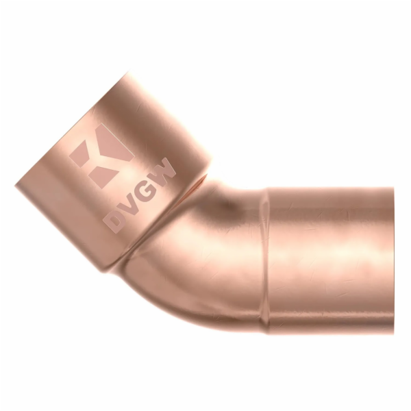 Kirchhoff ohyb 45° 18 mm 1 pouzdro polotovar