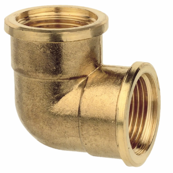 Kirchhoff úhelník 90° 18,7 mm (1/2" vnitřní průměr) mosaz