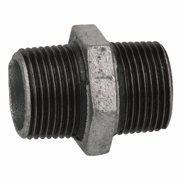 Dvojitá nipl Kirchhoff 33,3 mm (1" AG) pozinkovaná