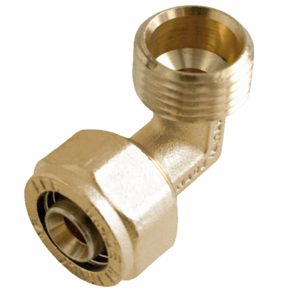 Kirchhoff úhlový fitinek 90° 26 mm x 26,4 mm (vnější závi...
