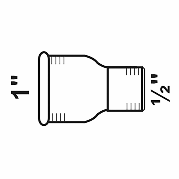Kirchhoff redukční dvojitá objímka 30,3 mm (1" vnitřní zá...