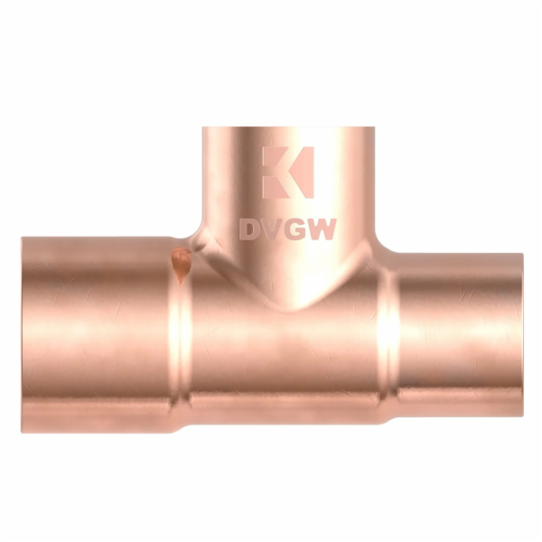 Kirchhoff redukční T-kus 18 mm x 15 mm x 15 mm, 3 objímky...