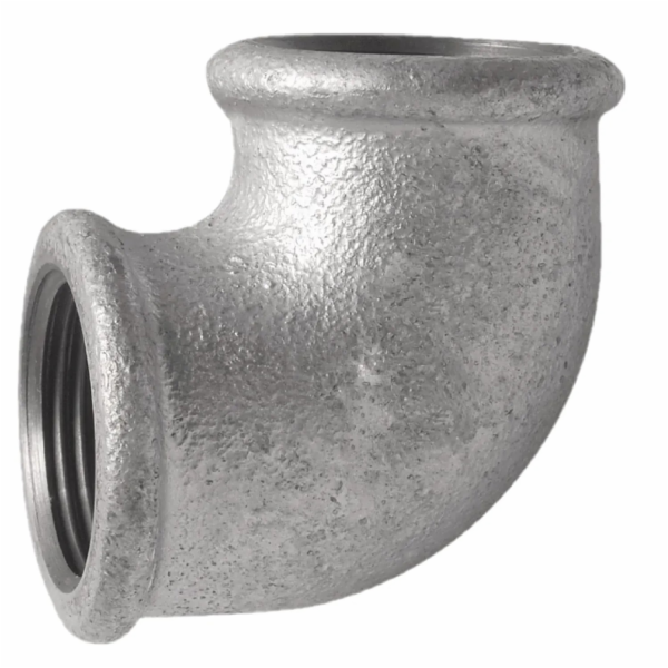 Kirchhoff úhelník 90° 39 mm (1 1/4" vnitřní závit) pozink...