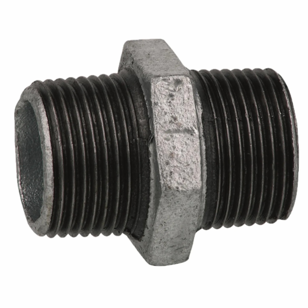 Dvojitá nipl Kirchhoff 26,4 mm (3/4" AG) pozinkovaná