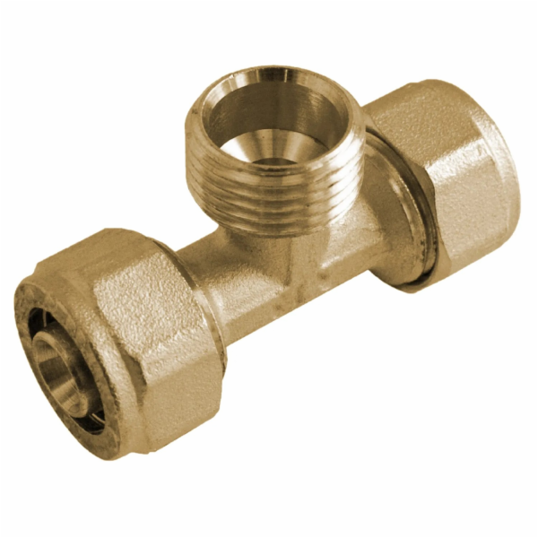 Kirchhoff T-kus 16 mm x 21 mm (vnější závit 1/2") x kompr...