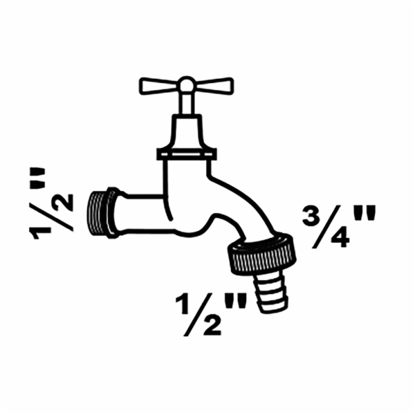 Páková rukojeť Kirchhoff výpustného ventilu 21 mm (vnější...