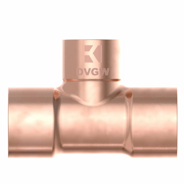 Kirchhoff redukční T-kus 18 mm x 15 mm x 18 mm, 3 objímky...