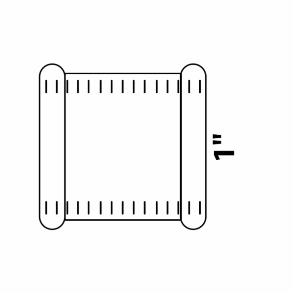 Kirchhoff dvojitá objímka 30,3 mm (1" vnitřní průměr) pol...