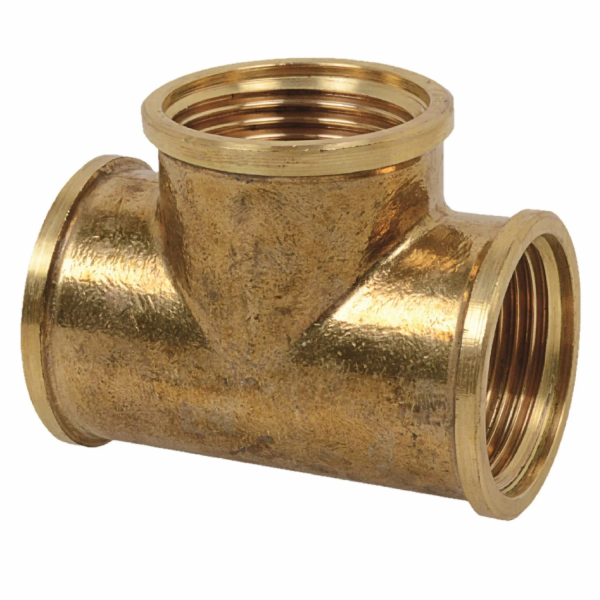 Kirchhoff T-kus 15 mm (vnitřní závit 3/8") Hladký