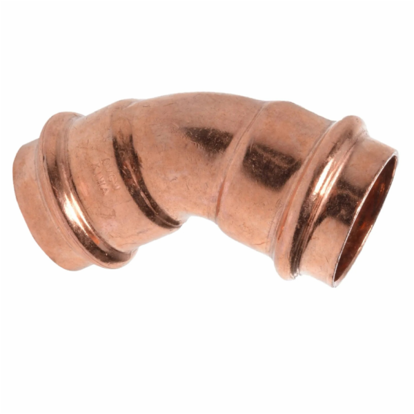 Kirchhoff CU koleno 45° 2 pouzdra polotovar 15 mm