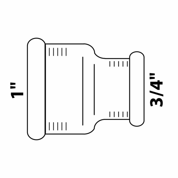 Kirchhoff redukční dvojitá objímka 30,3 mm (1" vnitřní zá...