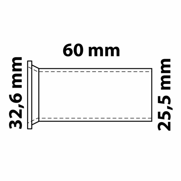 Kirchhoff tryska pro tlakový proplachovací ventil, světle...