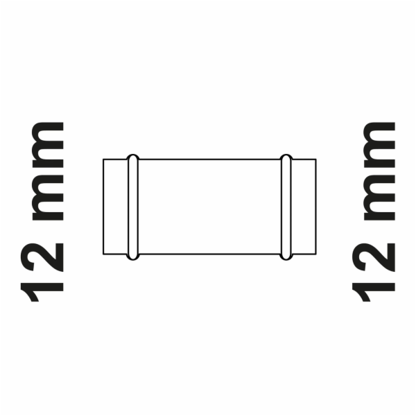Kirchhoff CU dvojitá objímka 2 objímky prázdné 12 mm