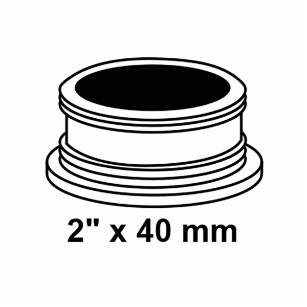 Kirchhoff závitový vsuvka pro sifonový vývod 51 mm (2") x...