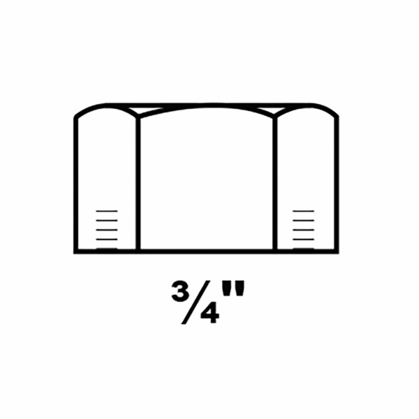 Koncová krytka Kirchhoff 24,2 mm (3/4" vnitřní průměr) po...