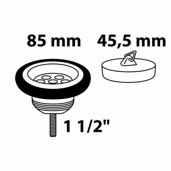 Kirchhoff vypouštěcí ventil, miska ventilu s ventilovou z...