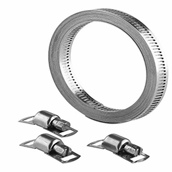 Hadicová objímka Kirchhoff z nerezové oceli včetně 8 svor...