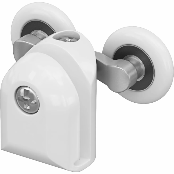 Baliv Dvojitá horní kladka na dveře 2 cm bílá pro sprchov...