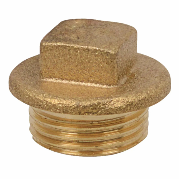 Kirchhoff zátka 21 mm (1/2" vnější závit) mosaz