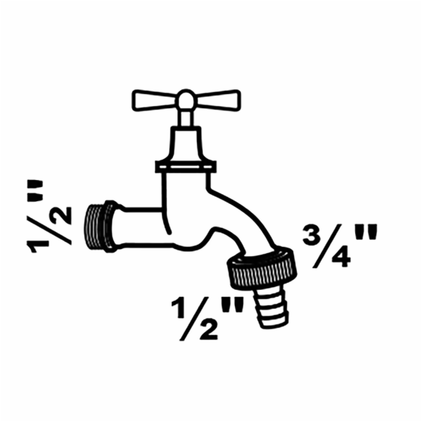 Páková rukojeť pro výpustný ventil Kirchhoff 21 mm (vnějš...
