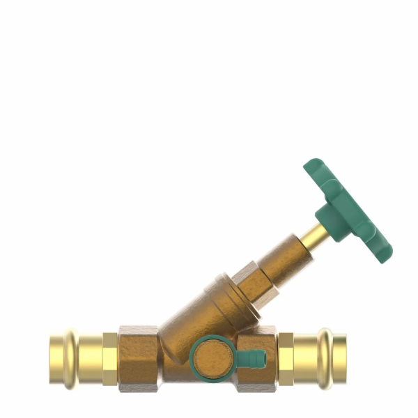 Kirchhoff úhlový sedlový ventil s odtokem 15 mm