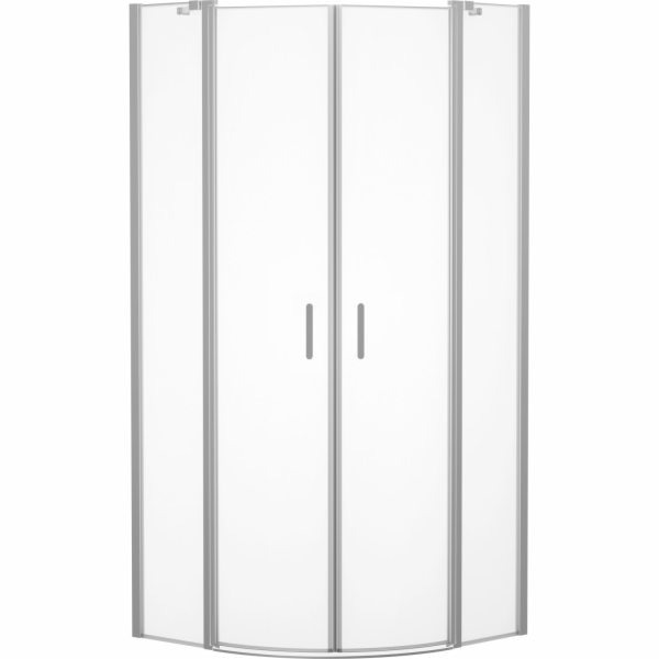 Sprchový kout Baliv DUK-90.50R 90 cm x 90 cm chrom