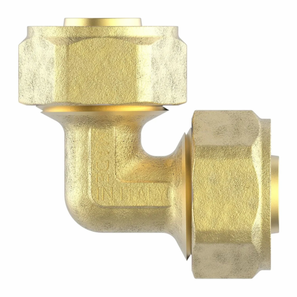 Kirchhoff úhelník 90° s kompresním fitinkem 16 mm pro MSVR