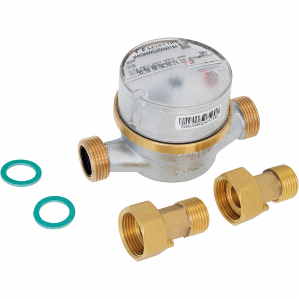 Vodoměr ECO Dva v jednom pro studenou a teplou vodu, 1/2"...