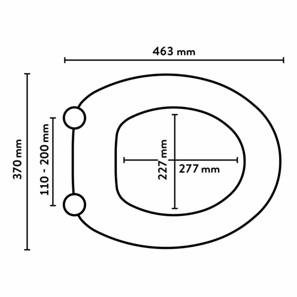 WC sedátko Baliv Demali s mechanismem tlumeného dovírání,...