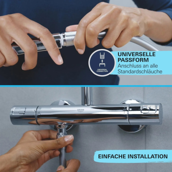 Sprchová hlavice Grohe Vitalio Comfort 110, matně černá, ...