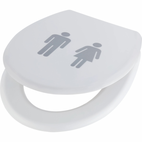 WC sedátko Baliv Balta II s tlumeným dovíráním, Duroplast