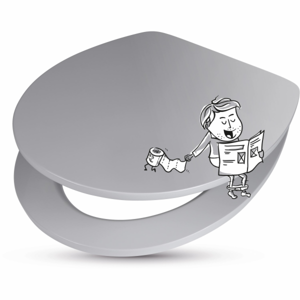 WC sedátko Baliv Tonda s mechanismem tlumeného dovírání, ...