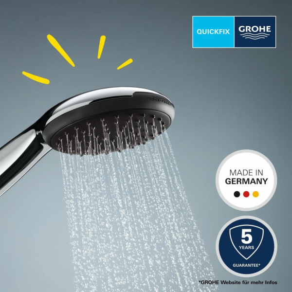 Grohe Vitalio Start 110 chromová kulatá sprchová hlavice ...