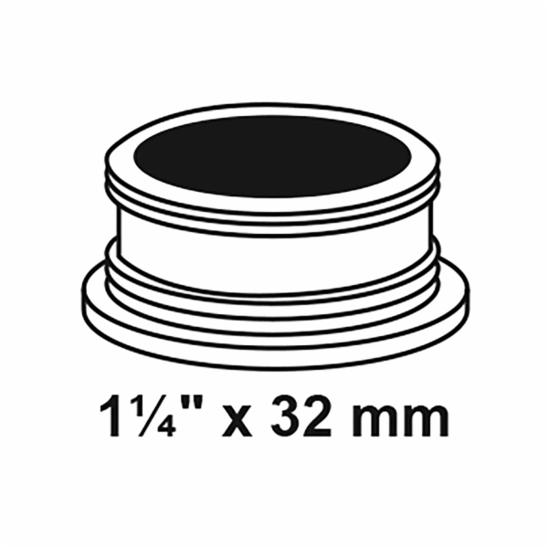 Kirchhoff závitový vsuvka pro sifonový vývod 32 mm (1 1/4...