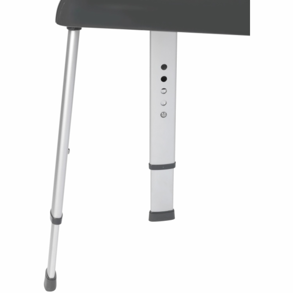 Sprchová stolička Wenko Secura Premium antracit, výškově ...