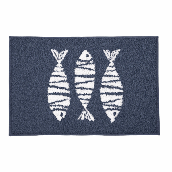 Koupelnová předložka Kleine Wolke Ryba 65 cm x 115 cm Kobyla