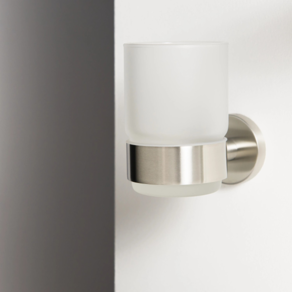 Držák na zubní kartáček Tiger Boston z matného skla a kar...